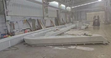 阳江 花岗岩整石坐凳拼装