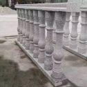 阳江 芝麻白圆形光面花瓶柱，栏杆