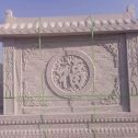 阳江 芝麻白花岗岩屏风，照壁，影壁