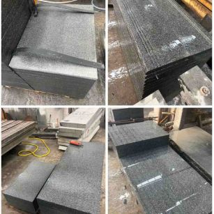 阳江 芝麻黑地铺石材