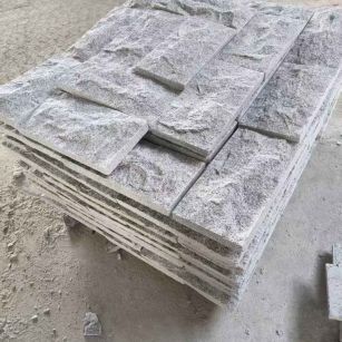 阳江 芝麻白蘑菇石、自然面