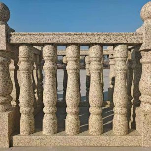 阳江 黄金麻栏杆（扶手，花瓶柱，将军柱）