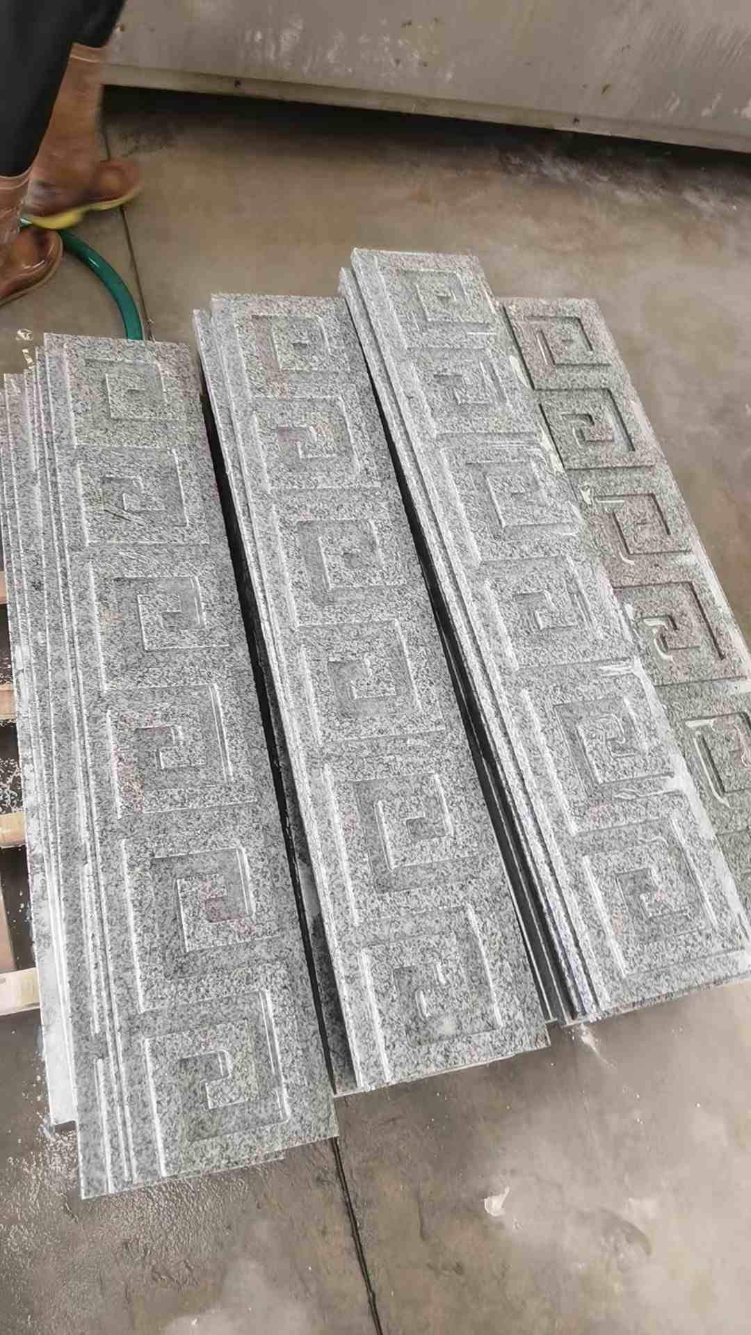 阳江 别墅回纹线条，雕刻