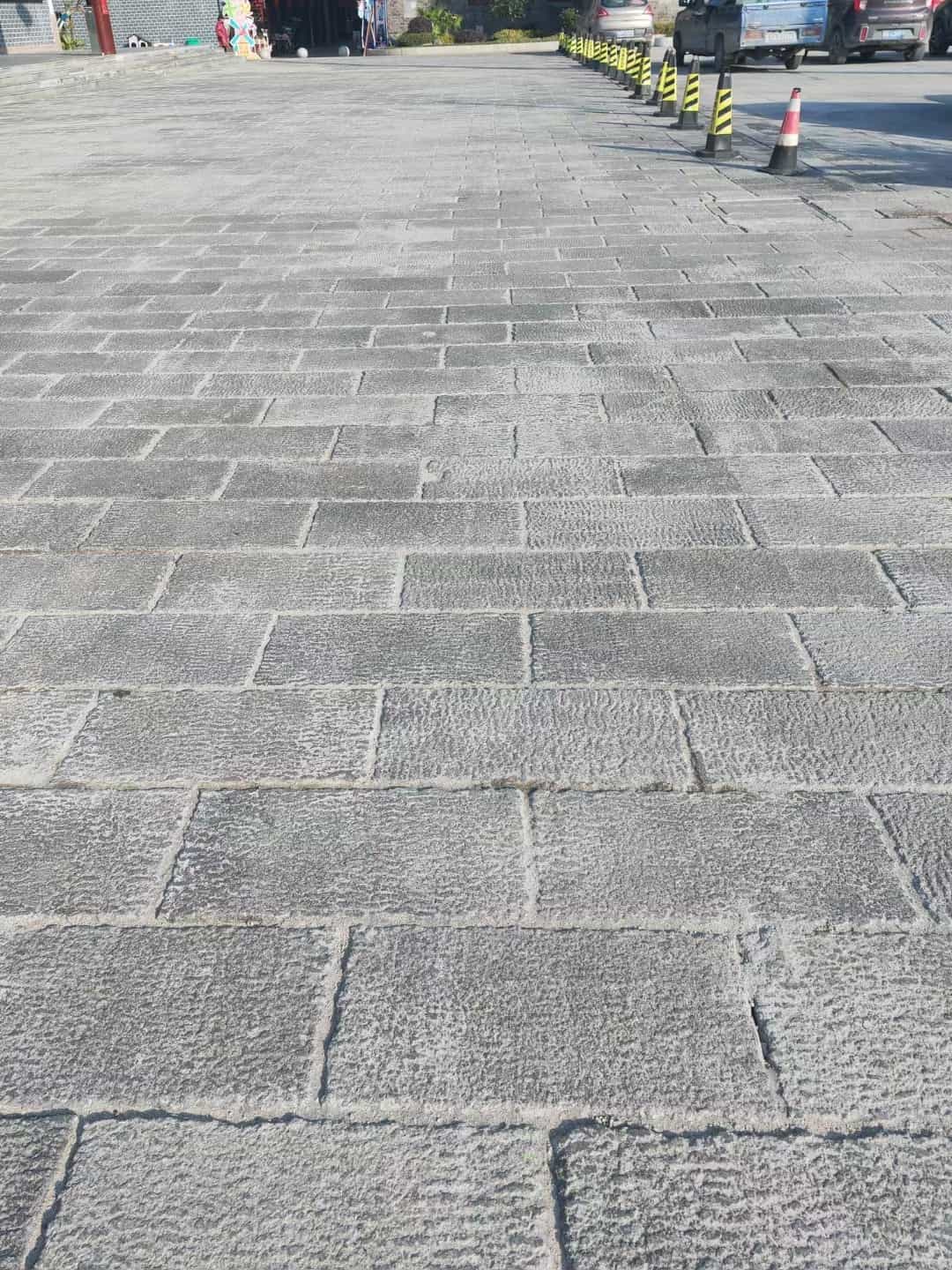 阳江仿古石铺装效果