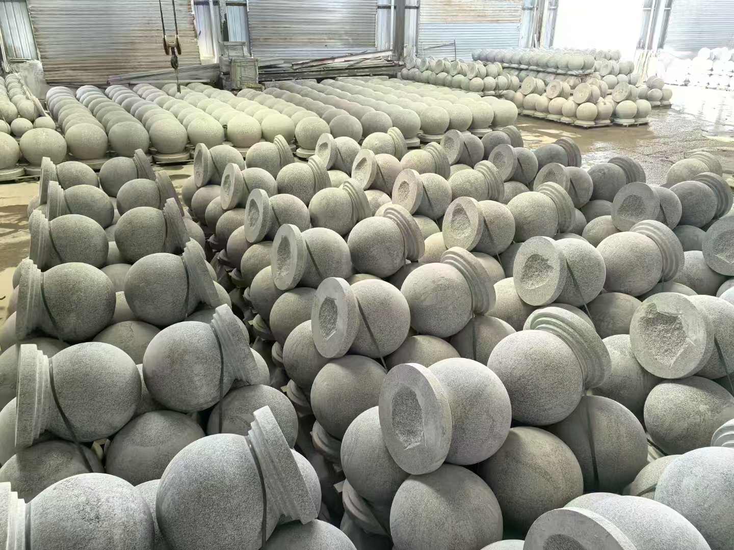 阳江石材挡车球